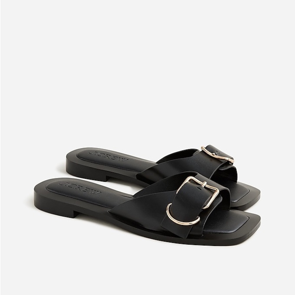J Crew Callie sandals in leather CA035